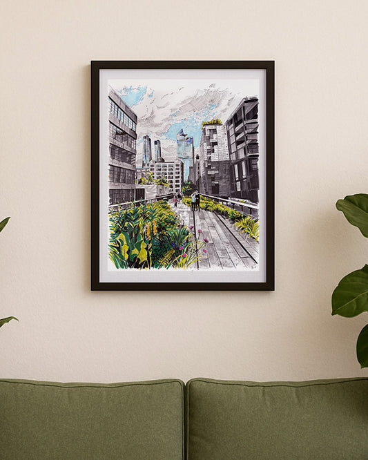 The High Line Art Print