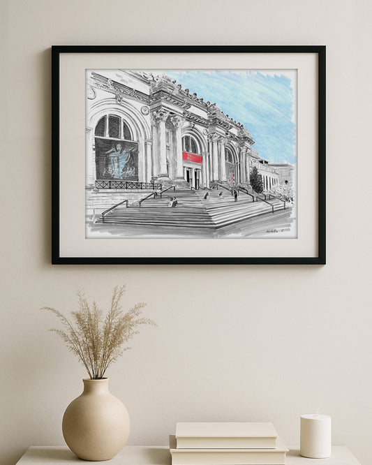 The MET Art Print