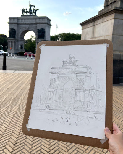 Grand Army Plaza Art Print