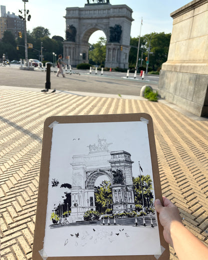 Grand Army Plaza Art Print