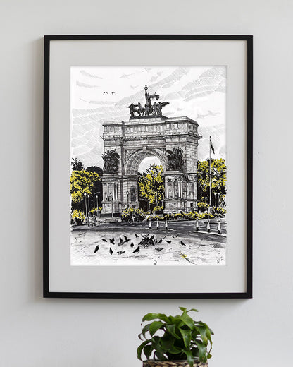 Grand Army Plaza Art Print
