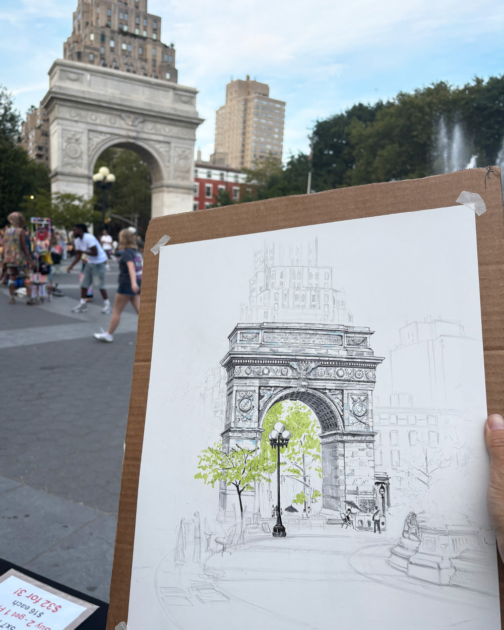 Washington Square Park Art Print