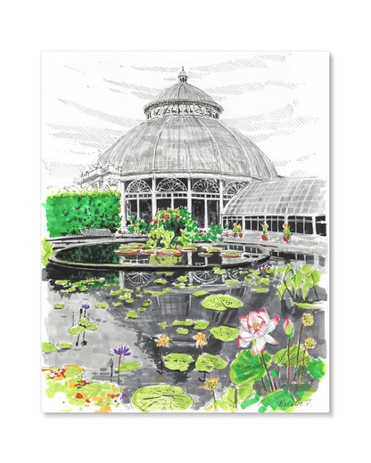 New York Botanical Garden Art Print