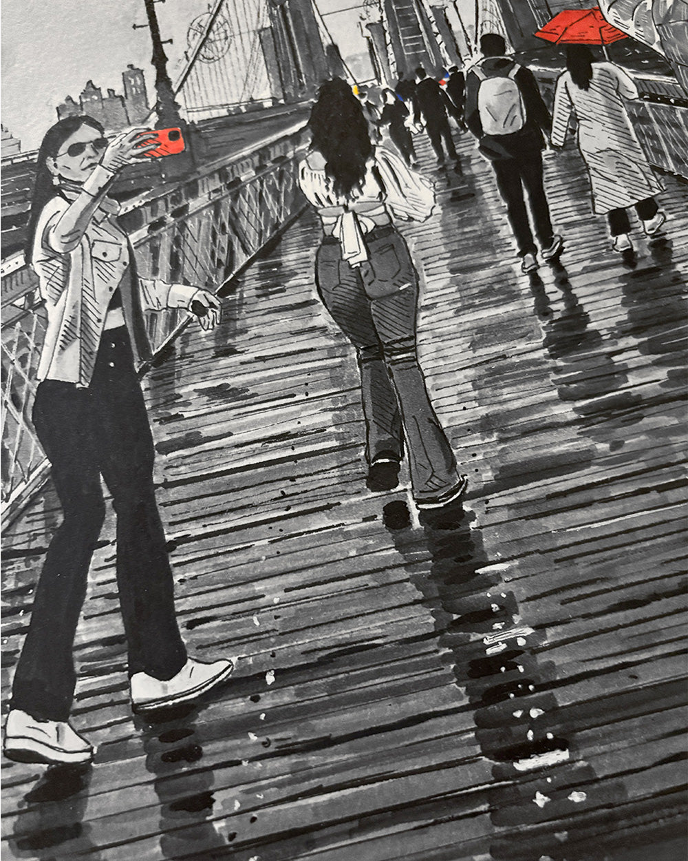 Brooklyn Bridge Art Print