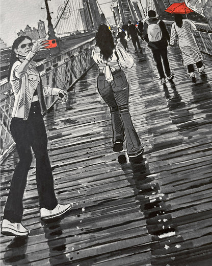 Brooklyn Bridge Art Print