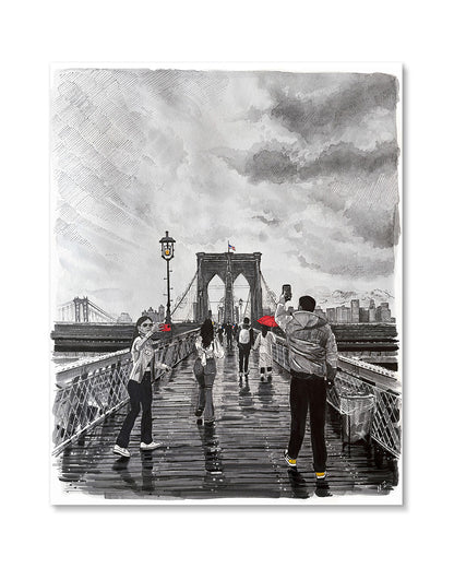 Brooklyn Bridge Art Print