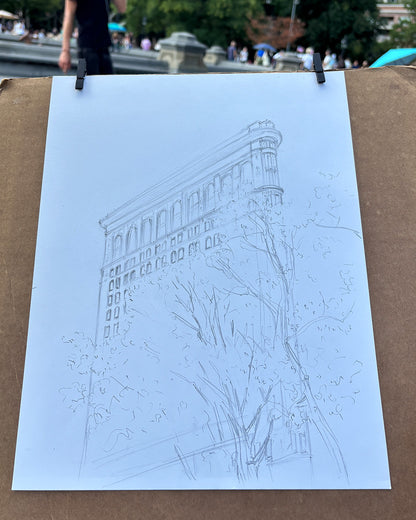 Flatiron Building Art Print