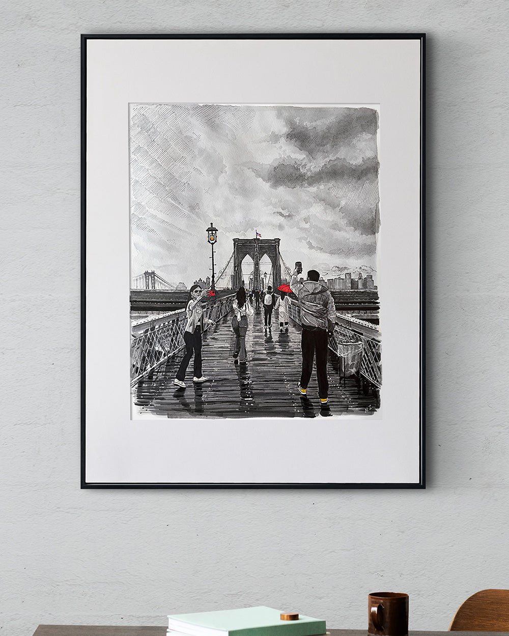 Brooklyn Bridge Art Print
