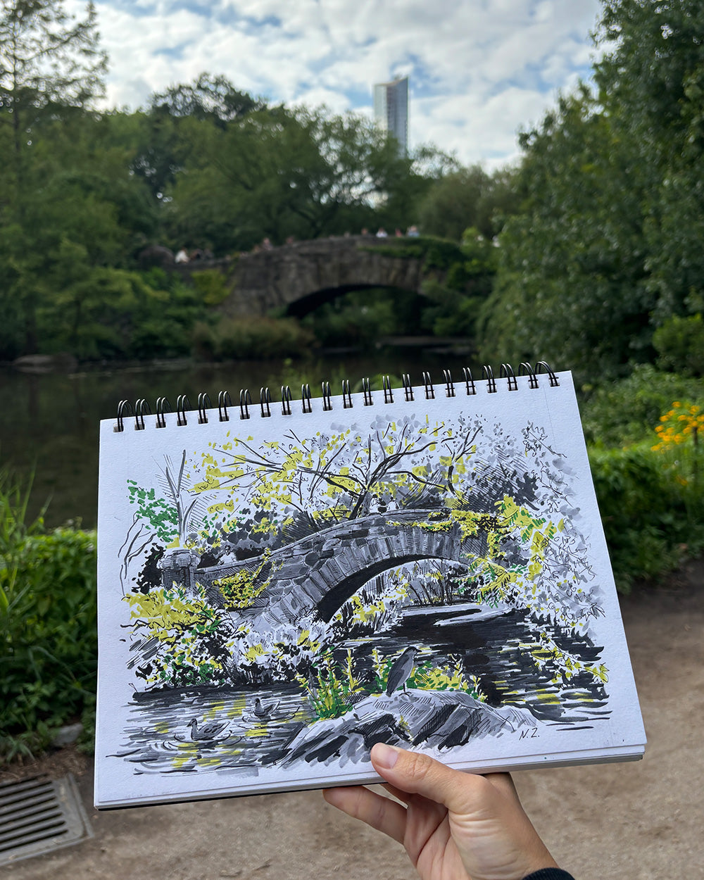 Central Park, Gapstow bridge