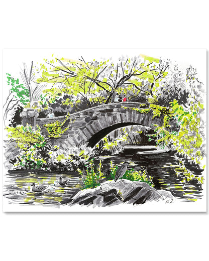 Central Park, Gapstow bridge
