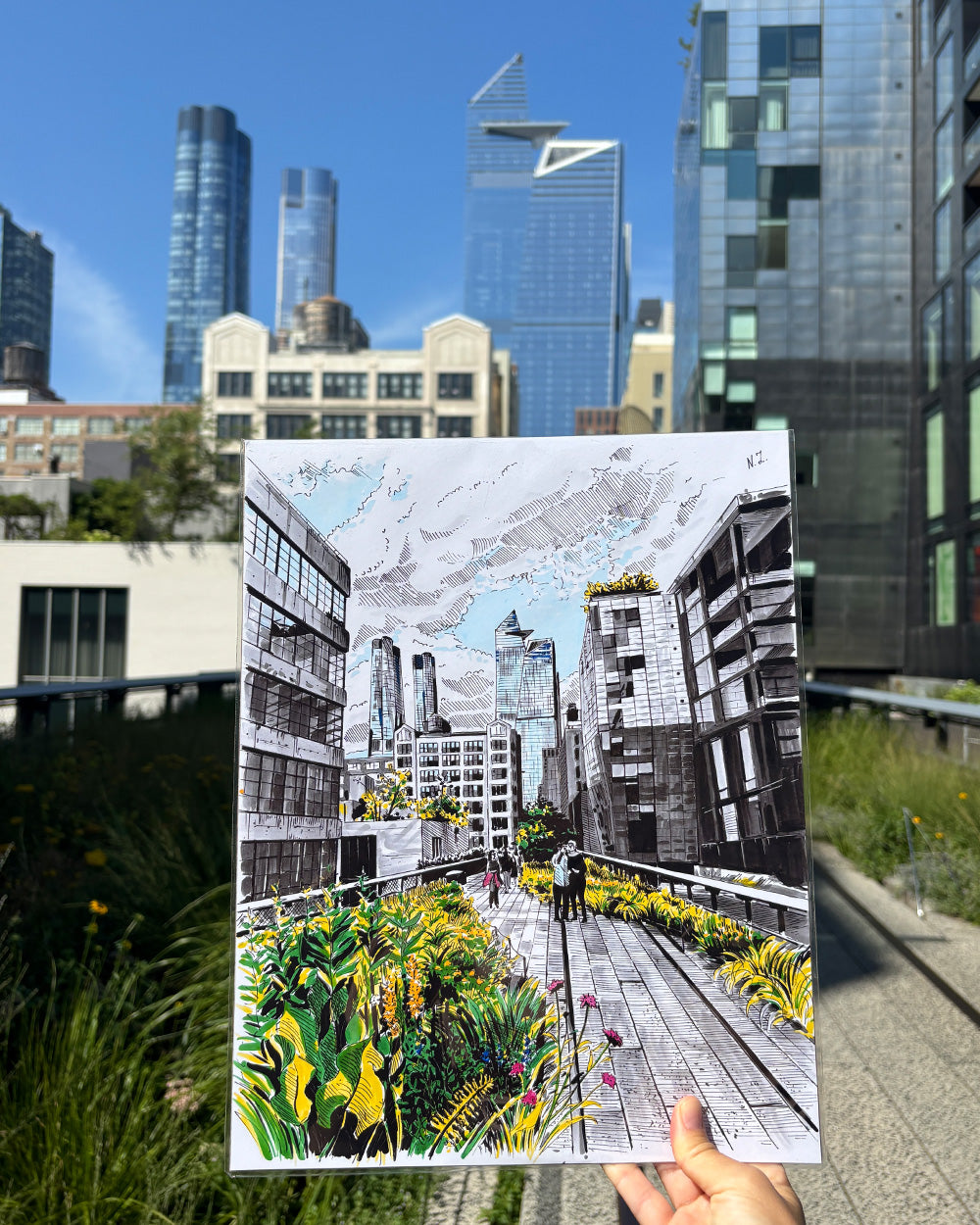The High Line Art Print