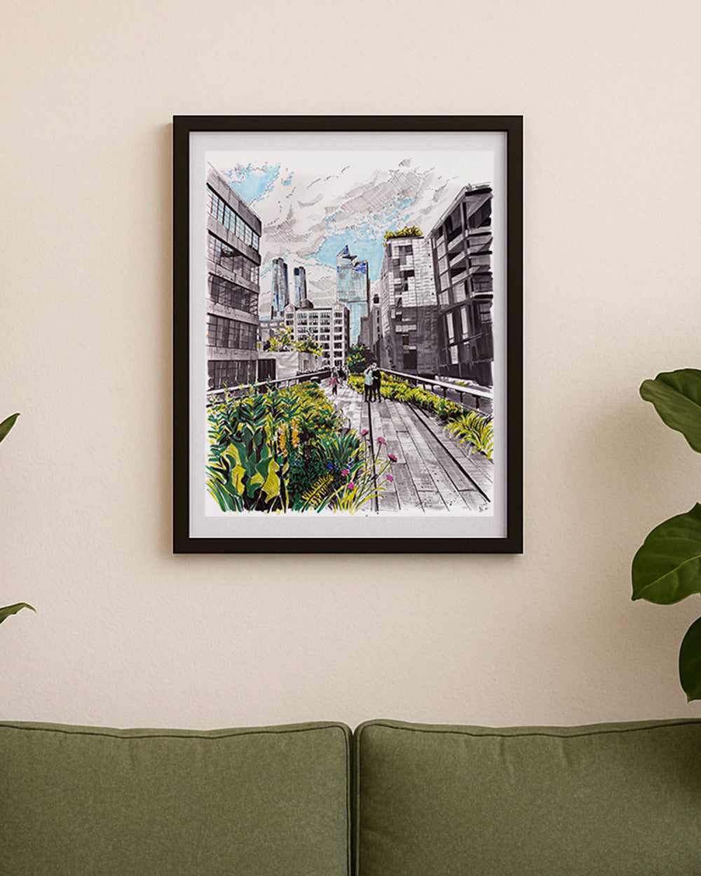 The High Line Art Print