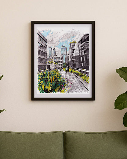 The High Line Art Print