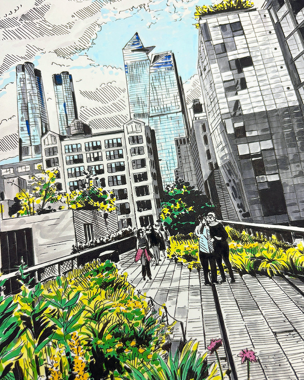 The High Line Art Print