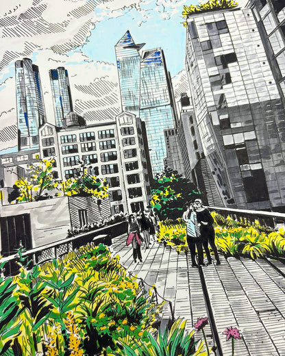 The High Line Art Print