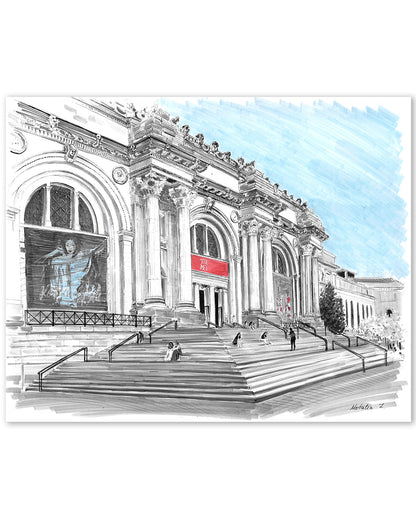 The MET Art Print