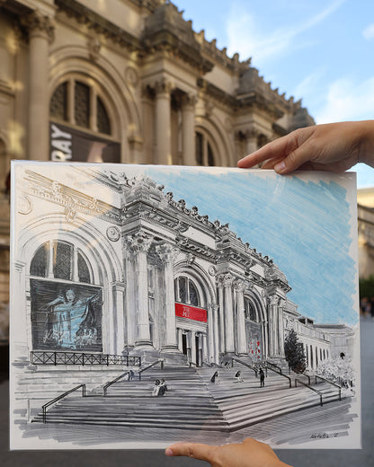 The MET Art Print