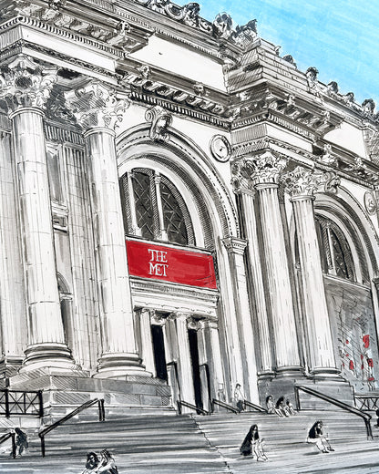 The MET Art Print