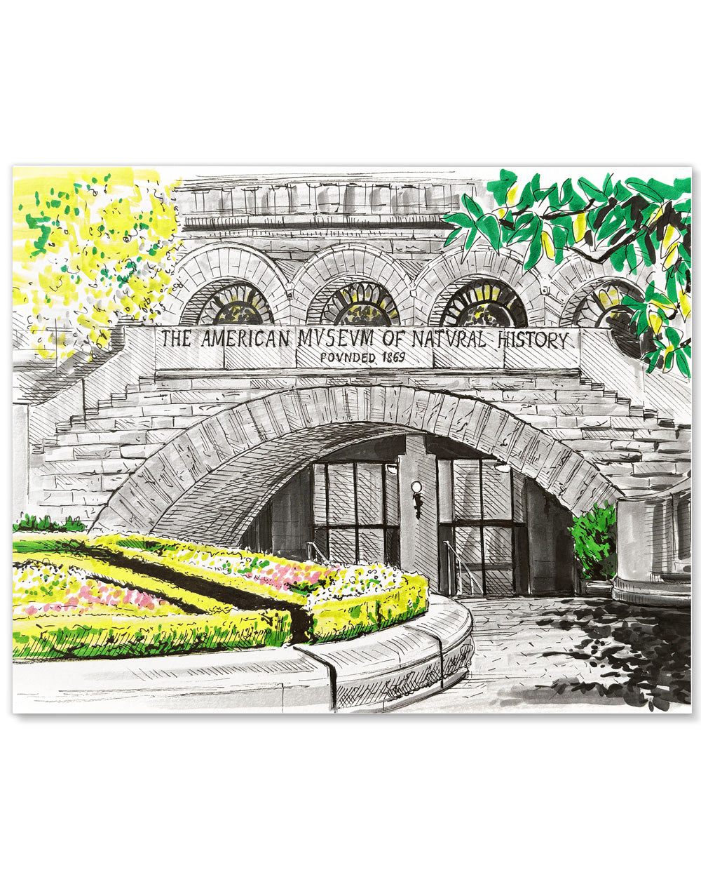 American Museum of Natural History Art Print