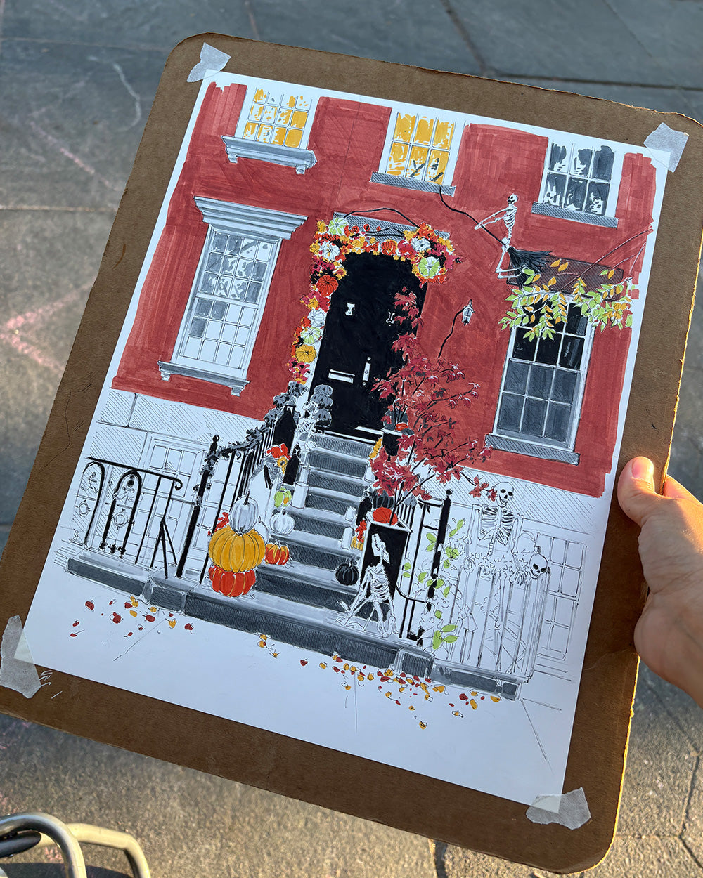 Halloween Townhouse