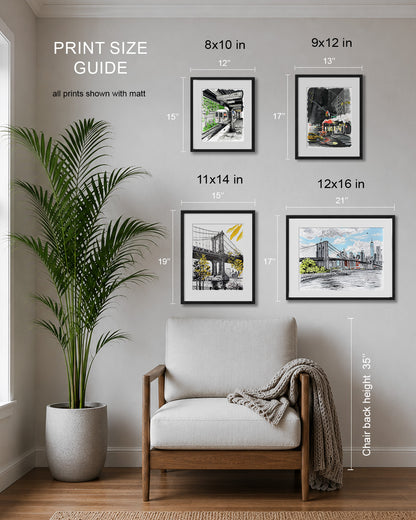 Bryant Park Art Print