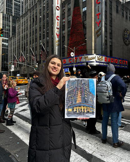 Radio City Music Hall Art Print