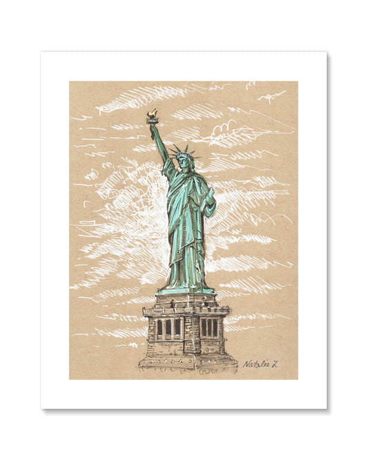 Statue of Liberty Art Print