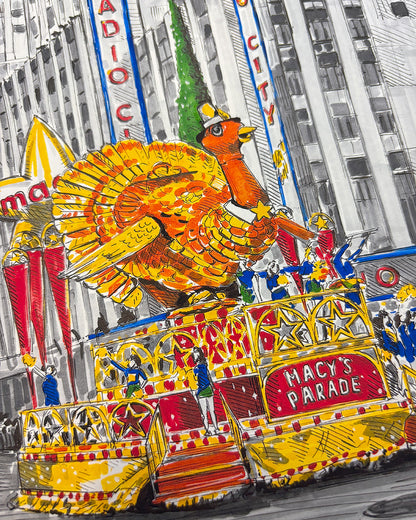 Macy's Thanksgiving Day Parade Art Print