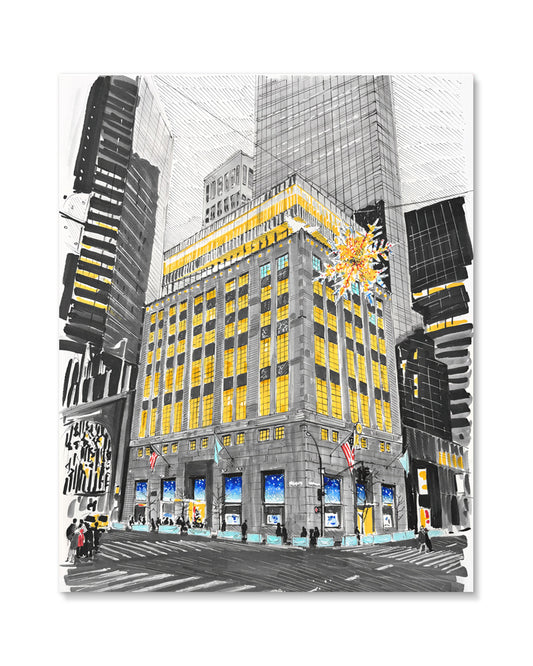 Tiffany & Co. Store Art Print