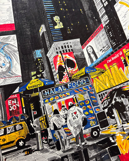 Time Square Art Print