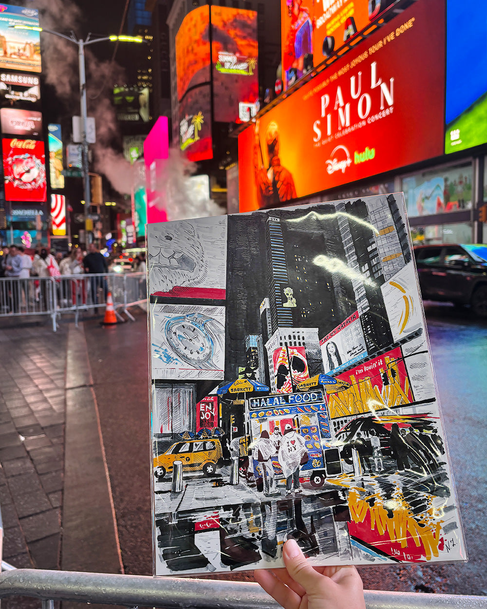 Time Square Art Print