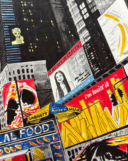 Time Square Art Print