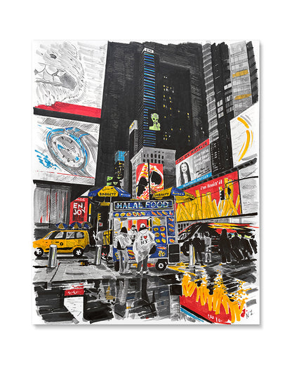 Time Square Art Print