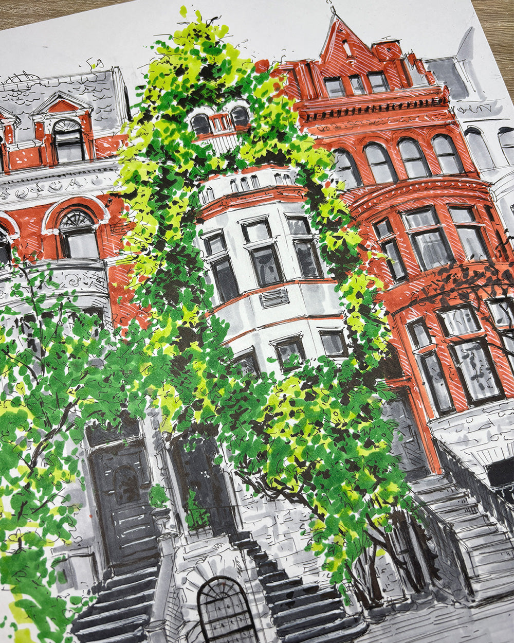 Upper Manhattan Brownstones