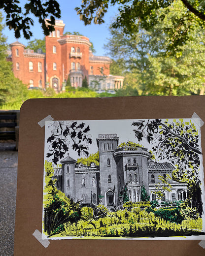 Litchfield Villa, Prospect Park Art Print