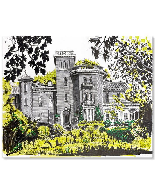 Litchfield Villa, Prospect Park Art Print