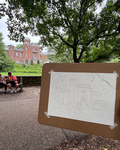 Litchfield Villa, Prospect Park Art Print