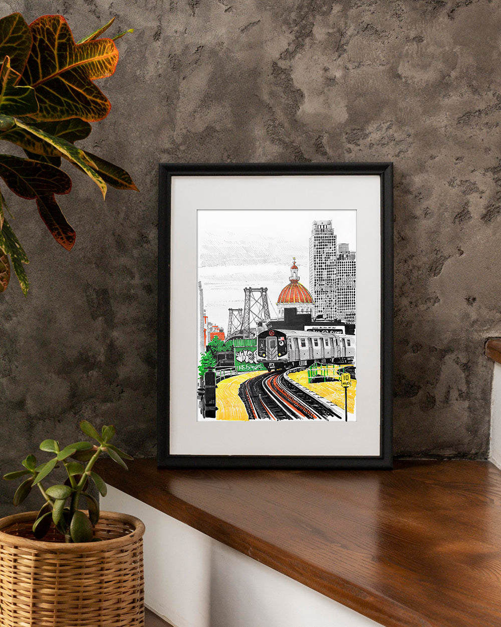 Marcy Avenue Station Art Print
