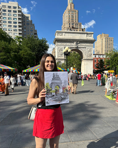 Washington Square Park Art Print