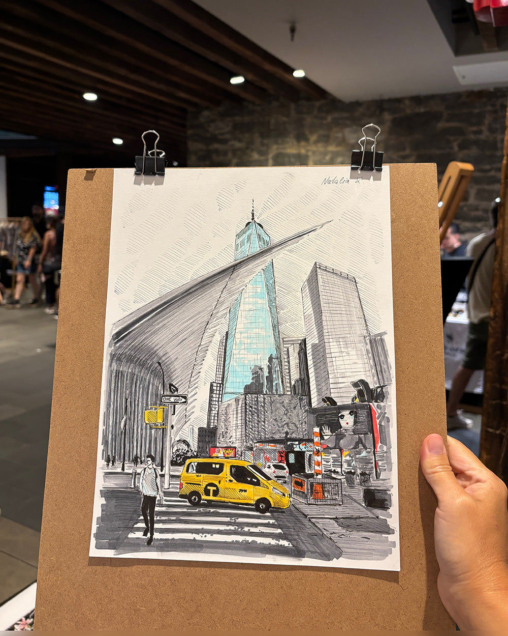 The Oculus and One World Trade Center